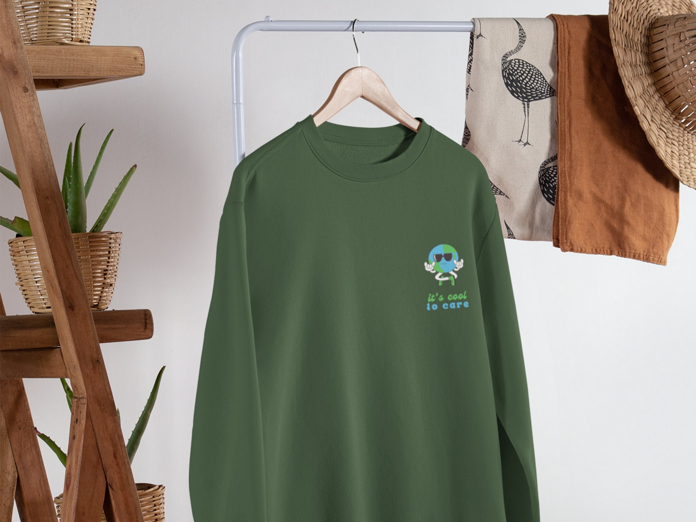 Retro Earth Sweatshirt Climate Change Sweatshirt Earth Day - Etsy