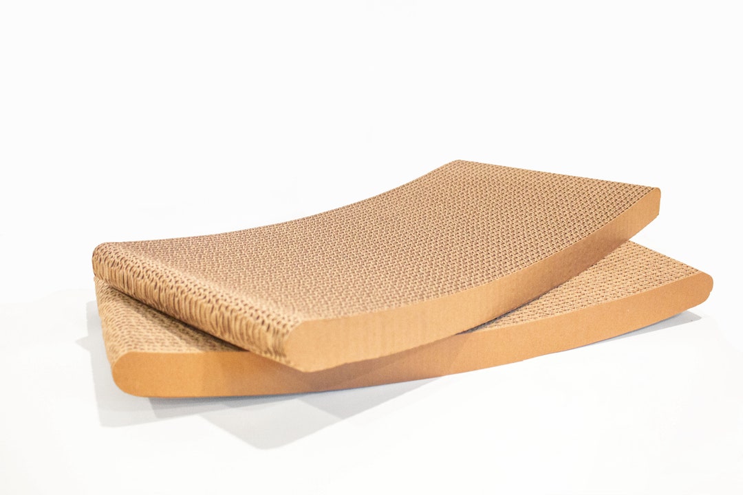 Cardboard Cat Scratcher Replacement Inserts pack of 2 - Etsy