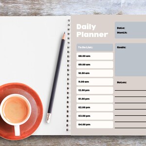 Juego de planificador diario, semanal y mensual, cuaderno organizador, agenda, bullet journal, programador de tareas, planificador de objetivos, rastreador de hábitos, planificador