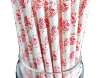 Devil Paper Straws