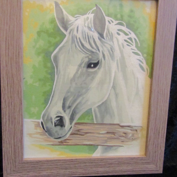 White Horse Painting Etsy UK