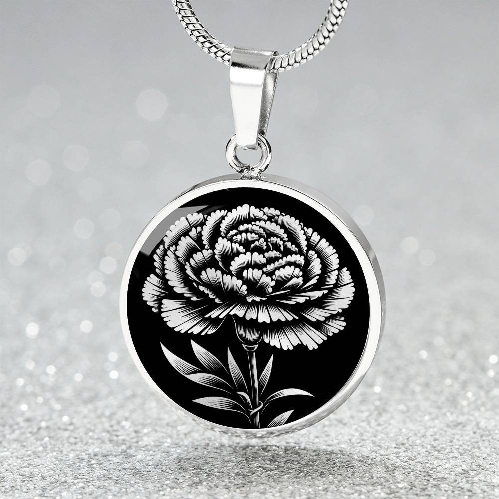 Carnation necklace deals