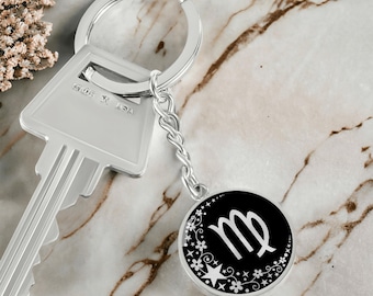 Coach VIRGO Astrology Sign Leather FOB Keychain - Etsy