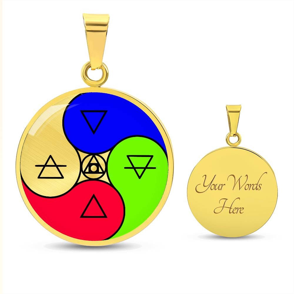 Harmony & Joy Amulet Necklace (Harmony & Joy) | New Moon Beginnings