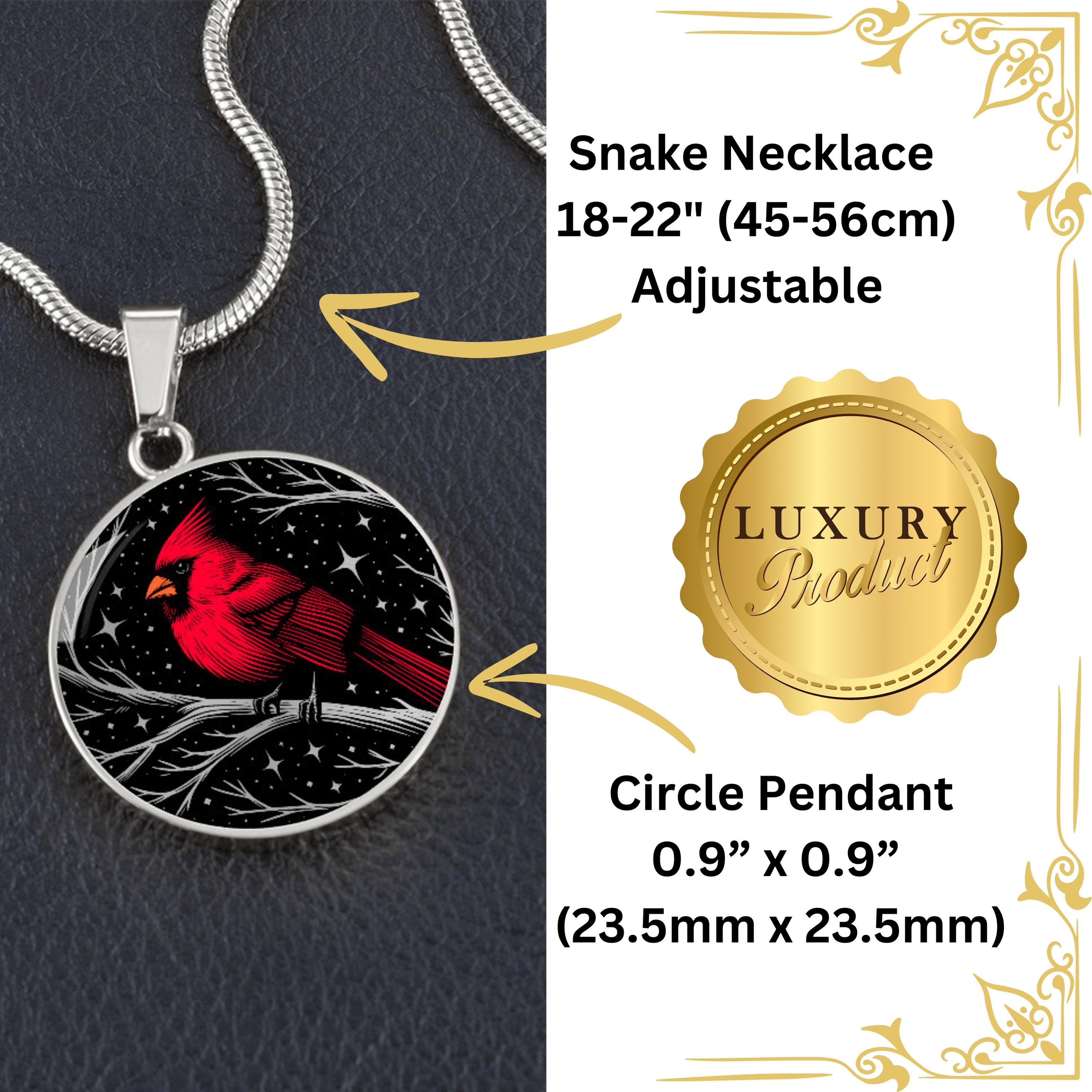 Collana con croce in argento sterling, gioiello con uccello cardinale rosso, regalo religioso