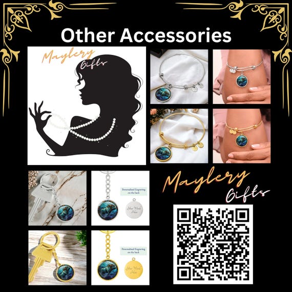 Year of the Ox Necklace for Women & Men - Water Ox Chinese Zodiac