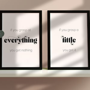Inspirational Wall Art printable minimalist decor Jewish wisdom Talmud Gemara