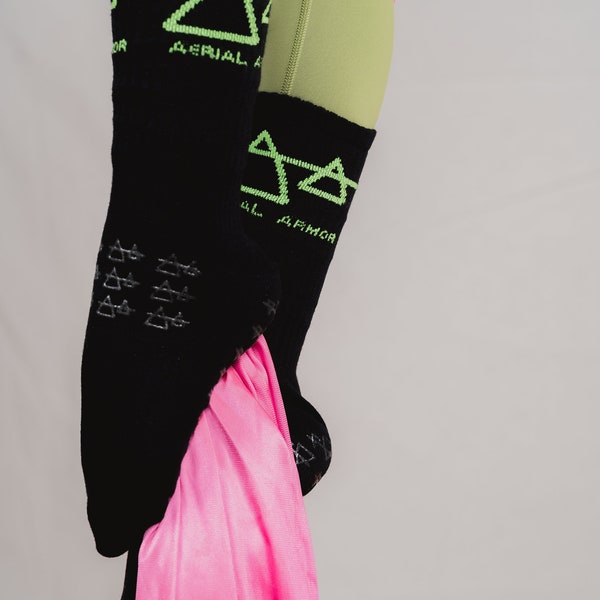 Aerial Custom Silk Grip Training Socks