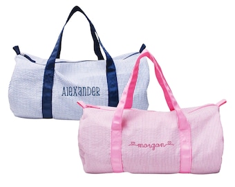 Seersucker Duffle
