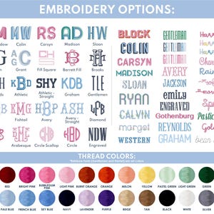 a poster with different font and colors