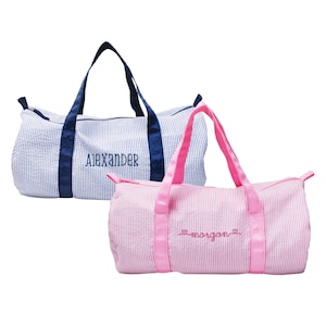 Seersucker Duffle