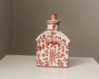 Vintage Thomas Goode London House Square Bottle Jar