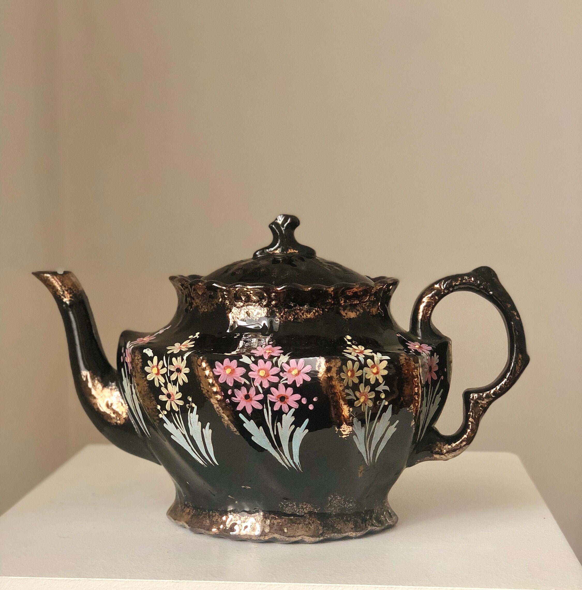 アンティーク花柄陶器ティーポット アンティーク花柄陶器ティーポット 楽天市場】花柄 ティーポット