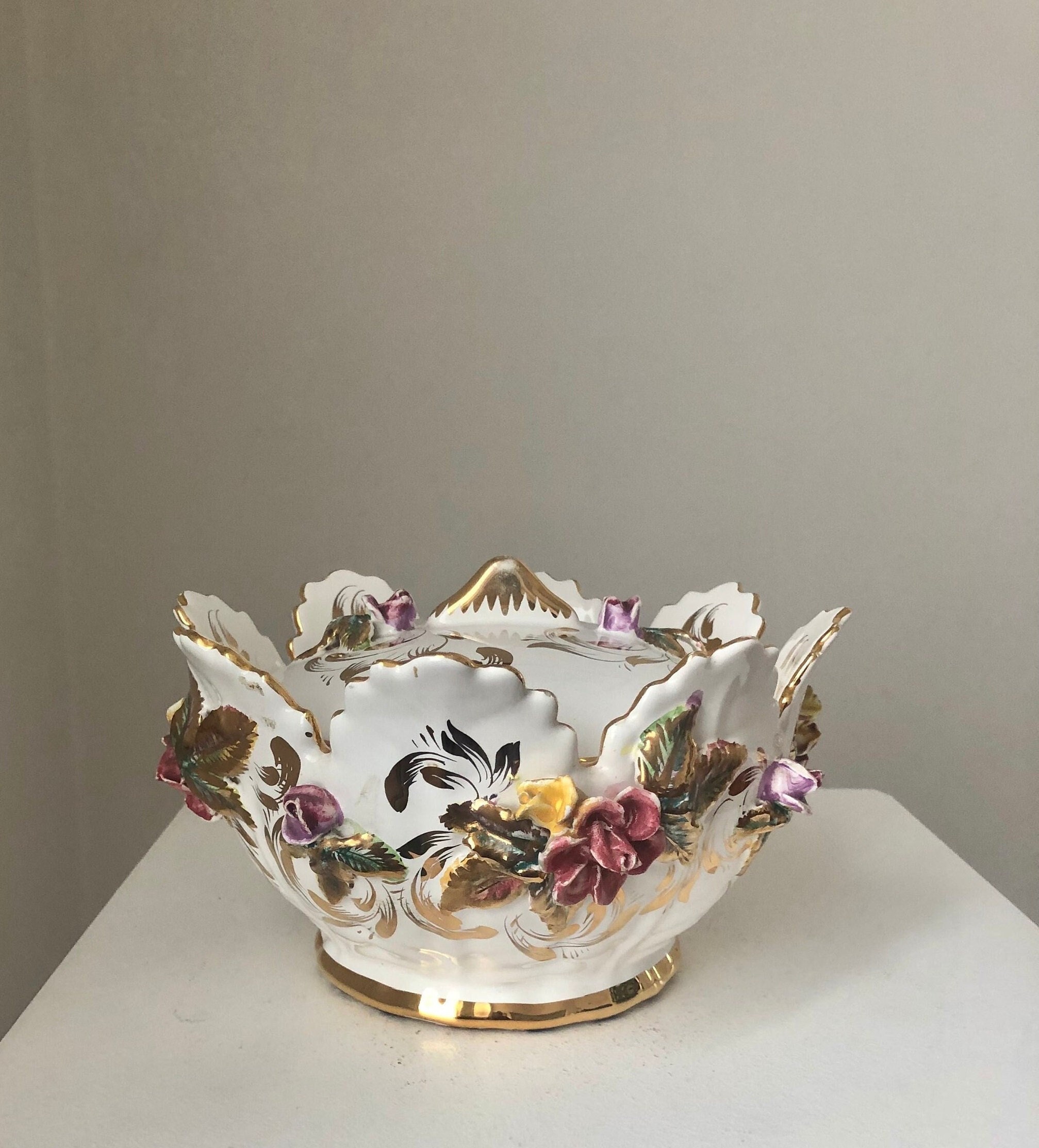 Capodimonte tureen - Etsy 日本