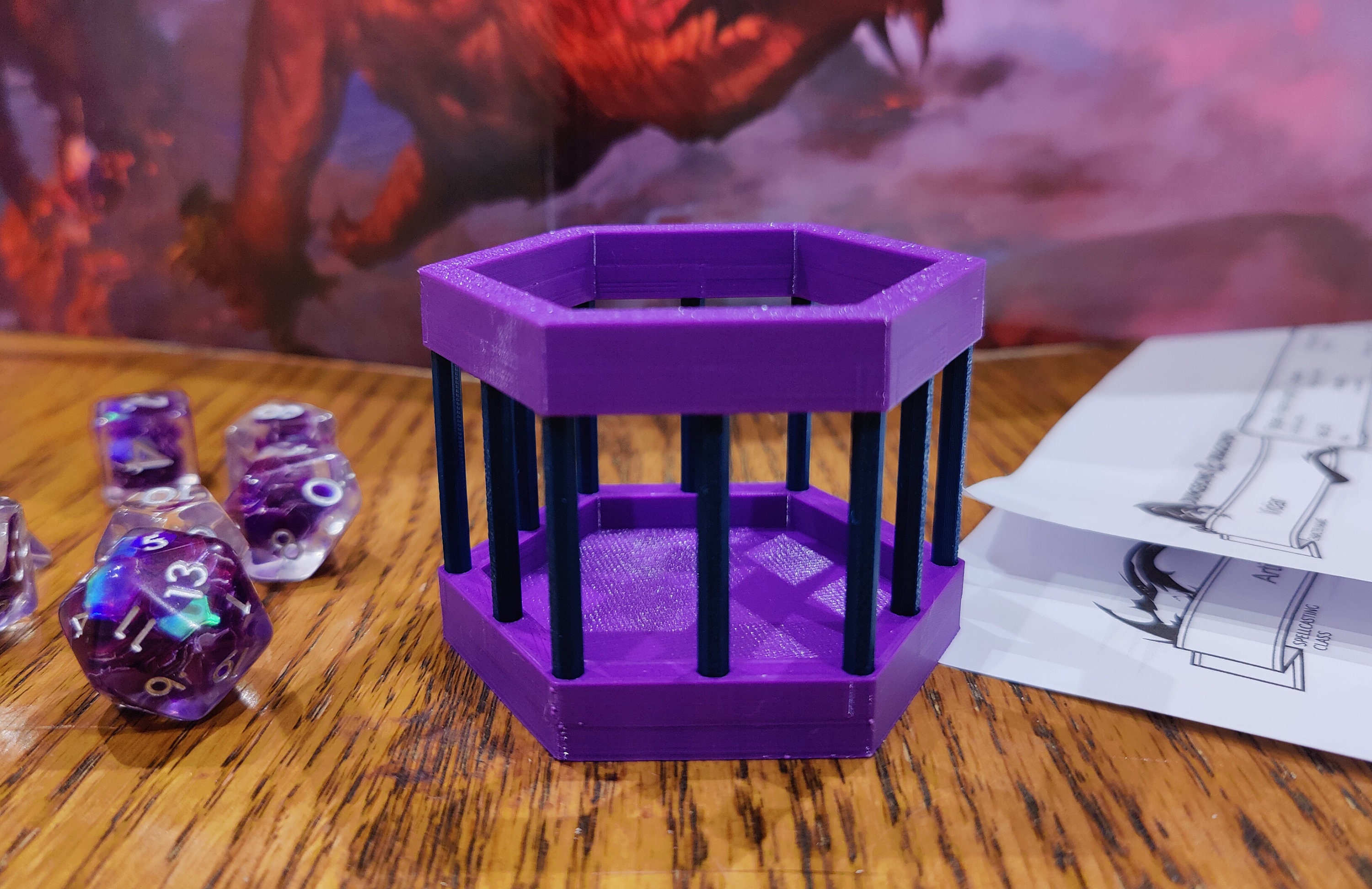 3D Printed Dice Jail D&D 5e Classes Etsy UK