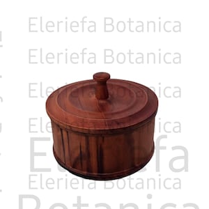 Sópera | Soperas para santo, sopera para Orula, Potiche de Orula Sopera Tureen / santeria / madera / wood / soperita de orumila