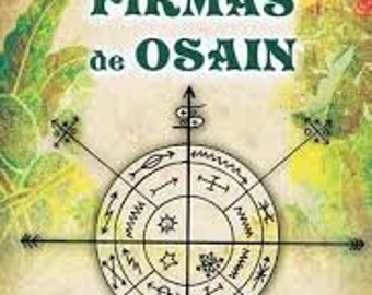 Libro El gran manual de las firmas de Ozain/ Ozain Religion Book/ Libro Religion Lucumi/ Santeria