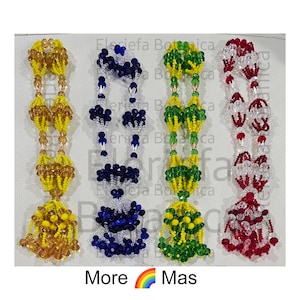 Collar de MASO / MAZO para el carro / sopera / Tureen /Collar de Elegua / Obatala /Oshun / Shango / Orula / Ogun / Ochosi /