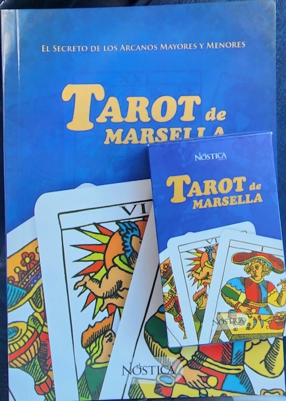Tarot De Marsella Tarot De Marseille Cartas En Español Con Libro 