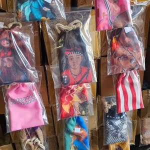 Bolsa de caracoles dilogun cowries / storage for orisha dilogun / shells bags for all orishas