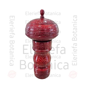 Pilon y batea de shango tayado | set van Chango Orisha-set | Batea y Pilon de Chango | batea | pilon | juego | set