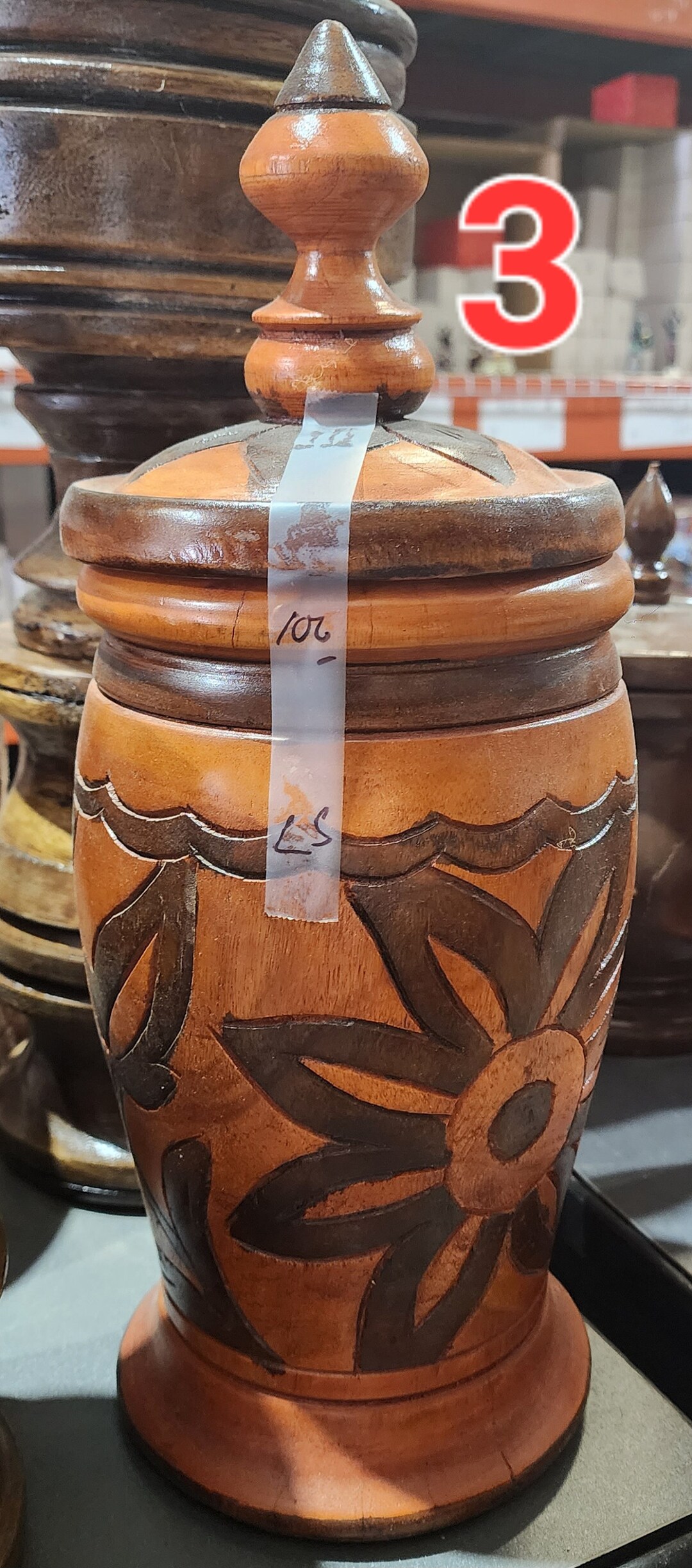 Lebrillo De Agayu Lebrillo De Madera Para Orísha Algayu - Etsy