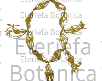 Collar de mazo para sopera de oshun  / ochun eleke for ochun | collar de maso para sopera