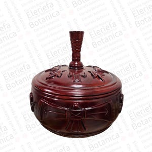 batea de xango tayado em madeira | madeira chango batea / cawo / santeria / sopera