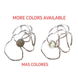 Amulet Inche Osain Eleke / Inshe Ozain Resguardo Collar | macuto / IFA Santeria | egun | protection | Obatala | yemaya | oggun | shango