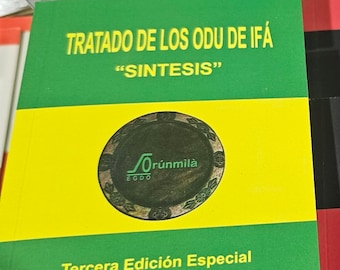 Tratado de los odu de ifa, Dice Ifa Babalawo Awo libro de Ifa