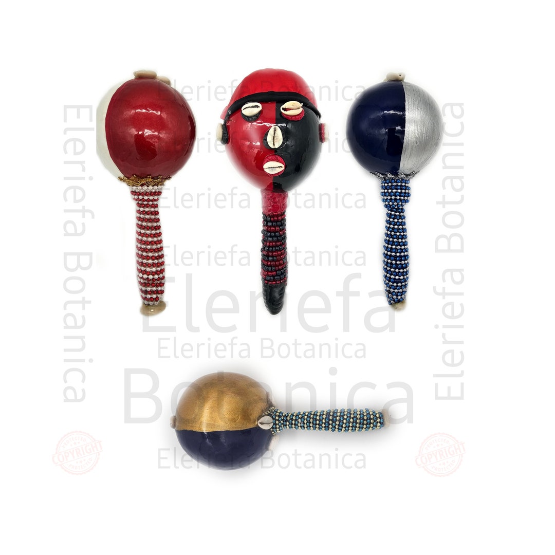 Maracas Para Santos | Maraca Para | Elegua | Los Orishas |eleggua ...