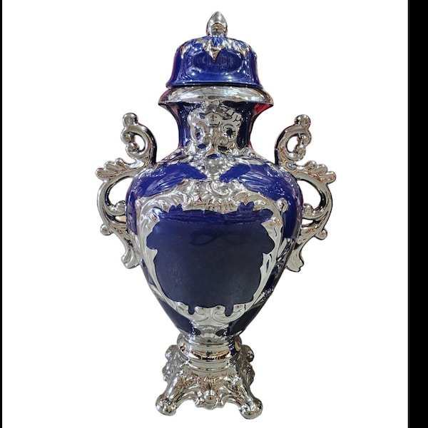 Sopera de yemaya / Tinaja de yemaya |  Yemaya / Potiche Olokun / Santeria Tureen / porcelain tureen