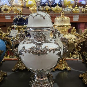 Soperas para santo | obatala Yemaya / oshun / oya | Tinajas de santo | Potiche |  Orisha Tureen | porcelain tureen / tornasol