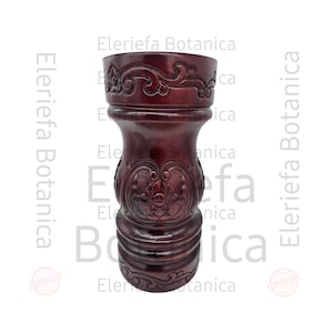 Pilon de shango tayado en madera, chango of wood pilon Chango Orisha / Pilon de Shango Chango madera tallada