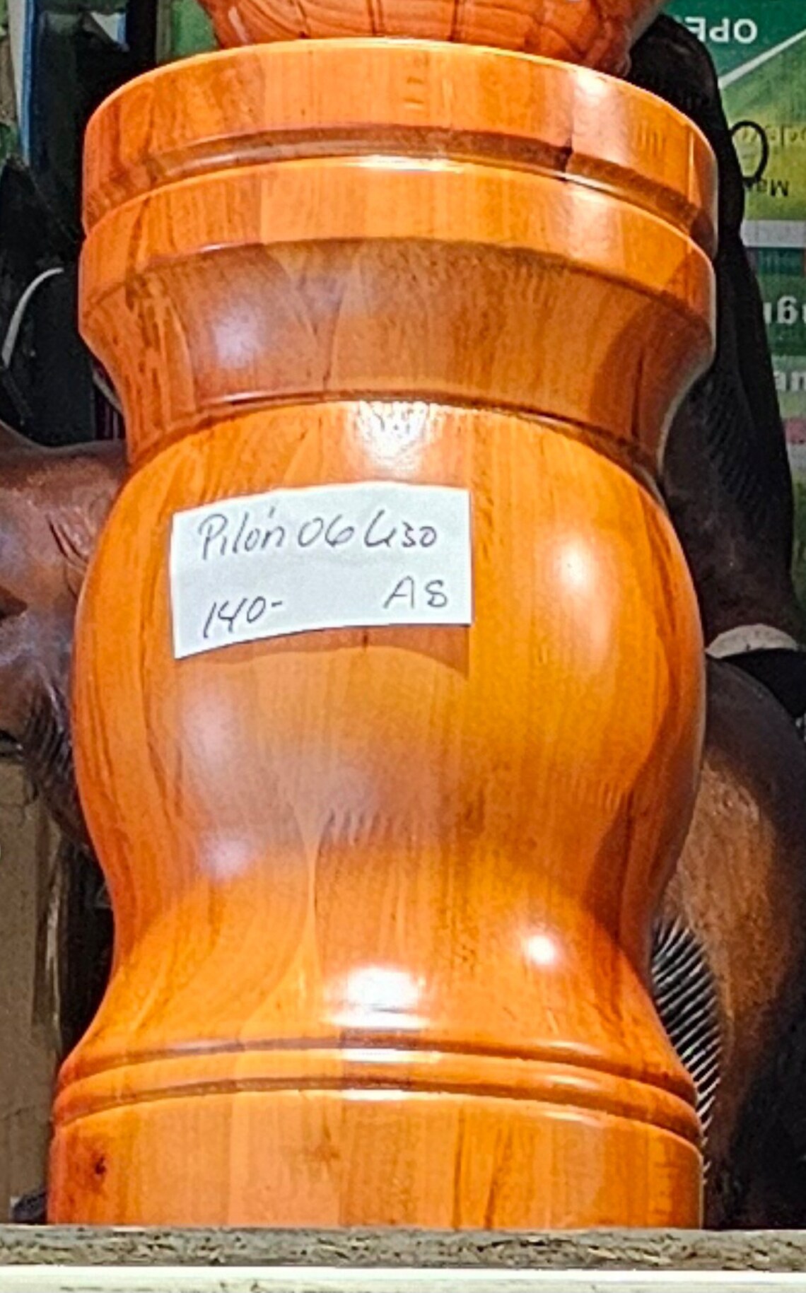 Chango Apple Pilon De Shango En Madera, Chango Wood Pilon / Chango Orisha | Pilon De ...