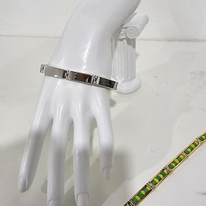 Armband van Orula in roestvrij staal Ilde de Orula Ide de Orumila en Acero inoxidable Babalawo Mano de Orula Pulso