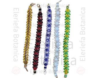 Ilde hecho a mano / Pulsera de Santería / Ide de Elegua / OGUN ochosi / obatala / Yemaya /Shango / oshun orula / mediano a grande / ide de santo