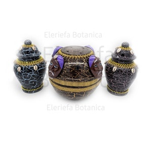 Sopera de San Lazaro Tinaja Sopera de Barro para San Lazaro Babalu Aye Combo Nana Buruku y Nanu Asojano OBALUaye | Tinaja Sopera de Barro