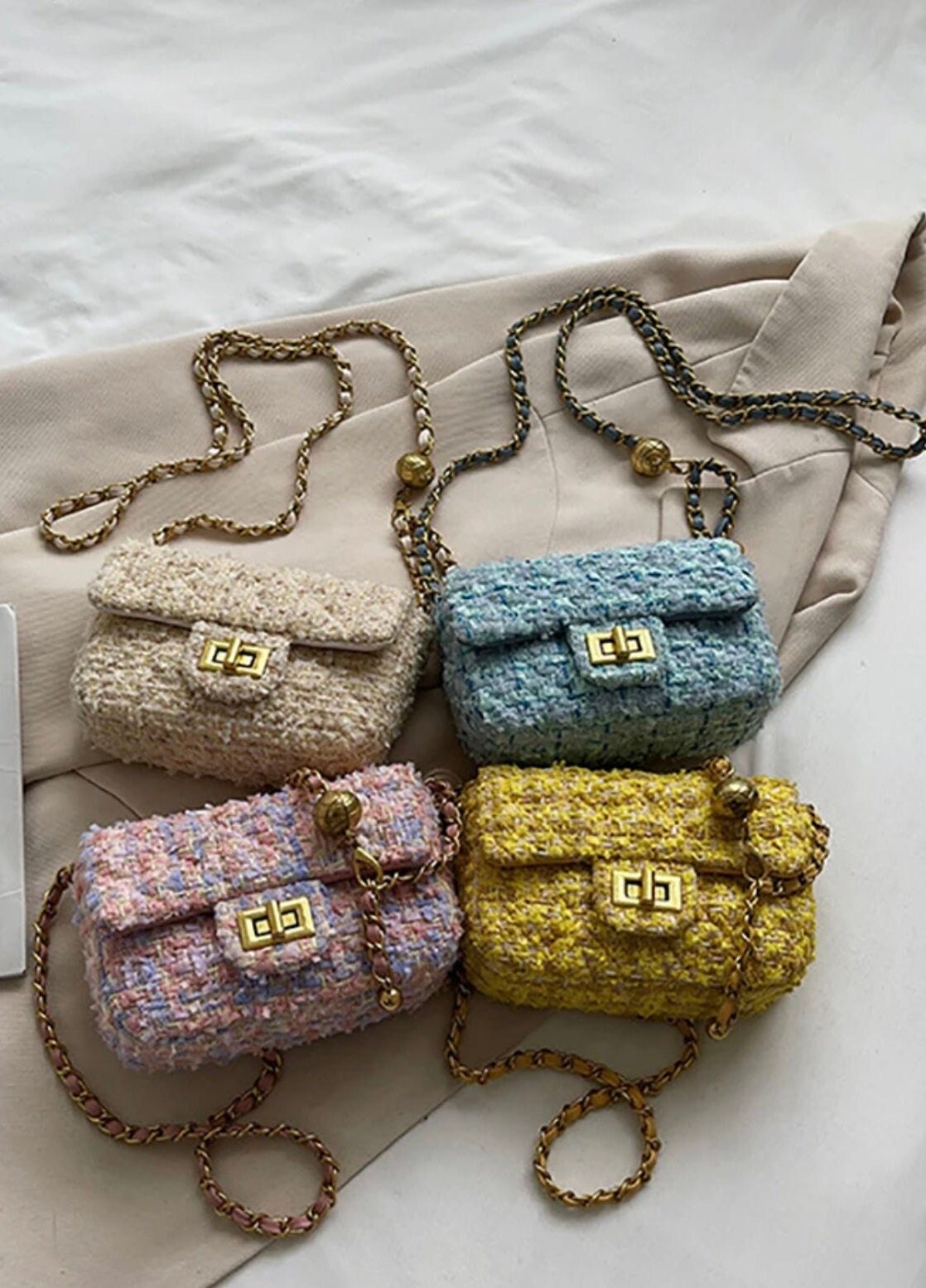 Chanel Tweed Bag -  Canada