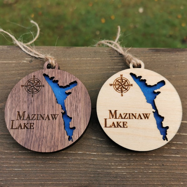 2 Layer Lake Ornaments