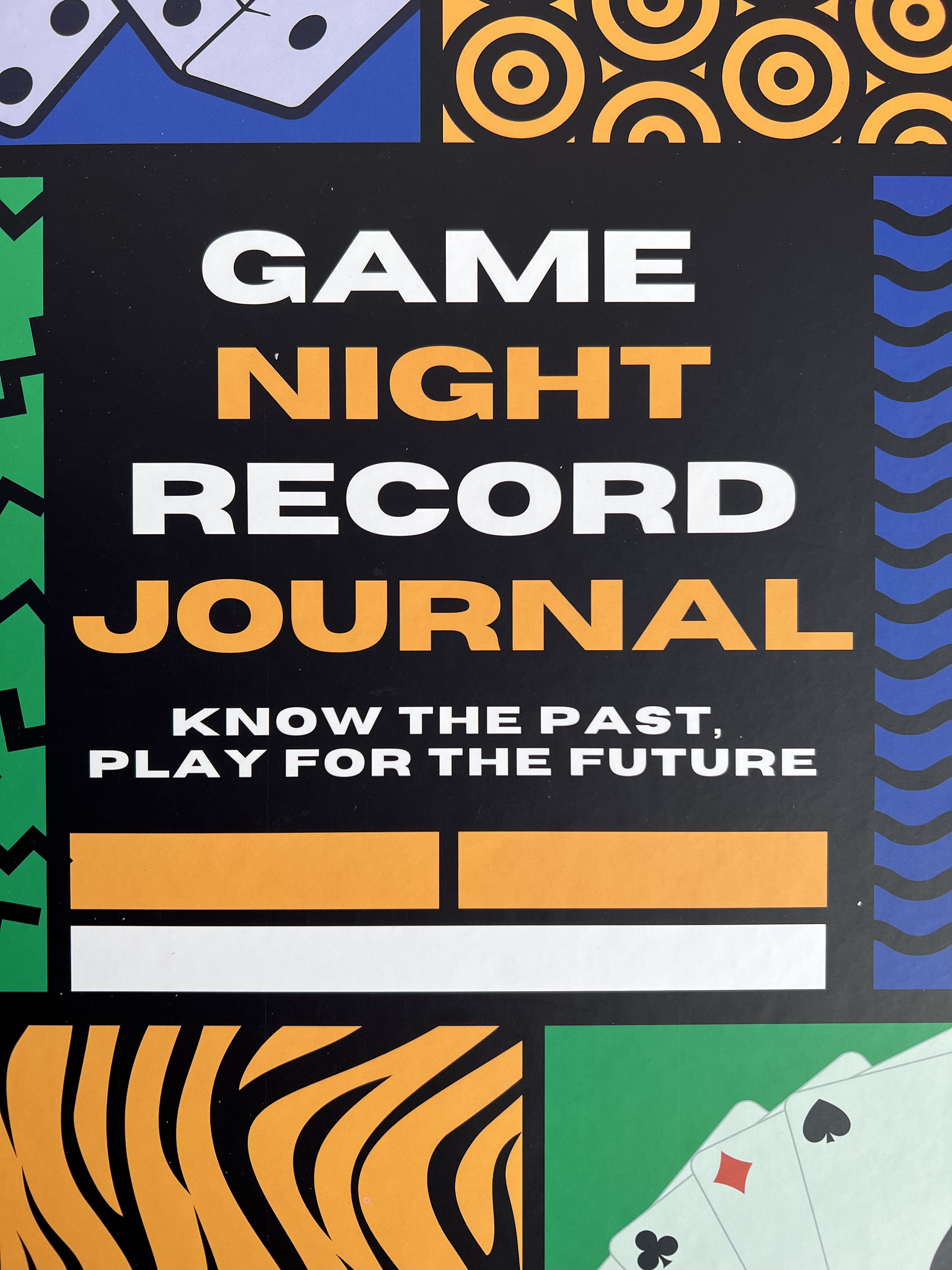 Family Game Night Spiral Journal, Record Score Fun Notebook Journal, Holiday Party Games, Score Keeper, Game Night Gift, Board Gamer Gift