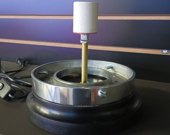 Socle d'éclairage robuste pour globe de pompe à essence Pièces d'éclairage de base