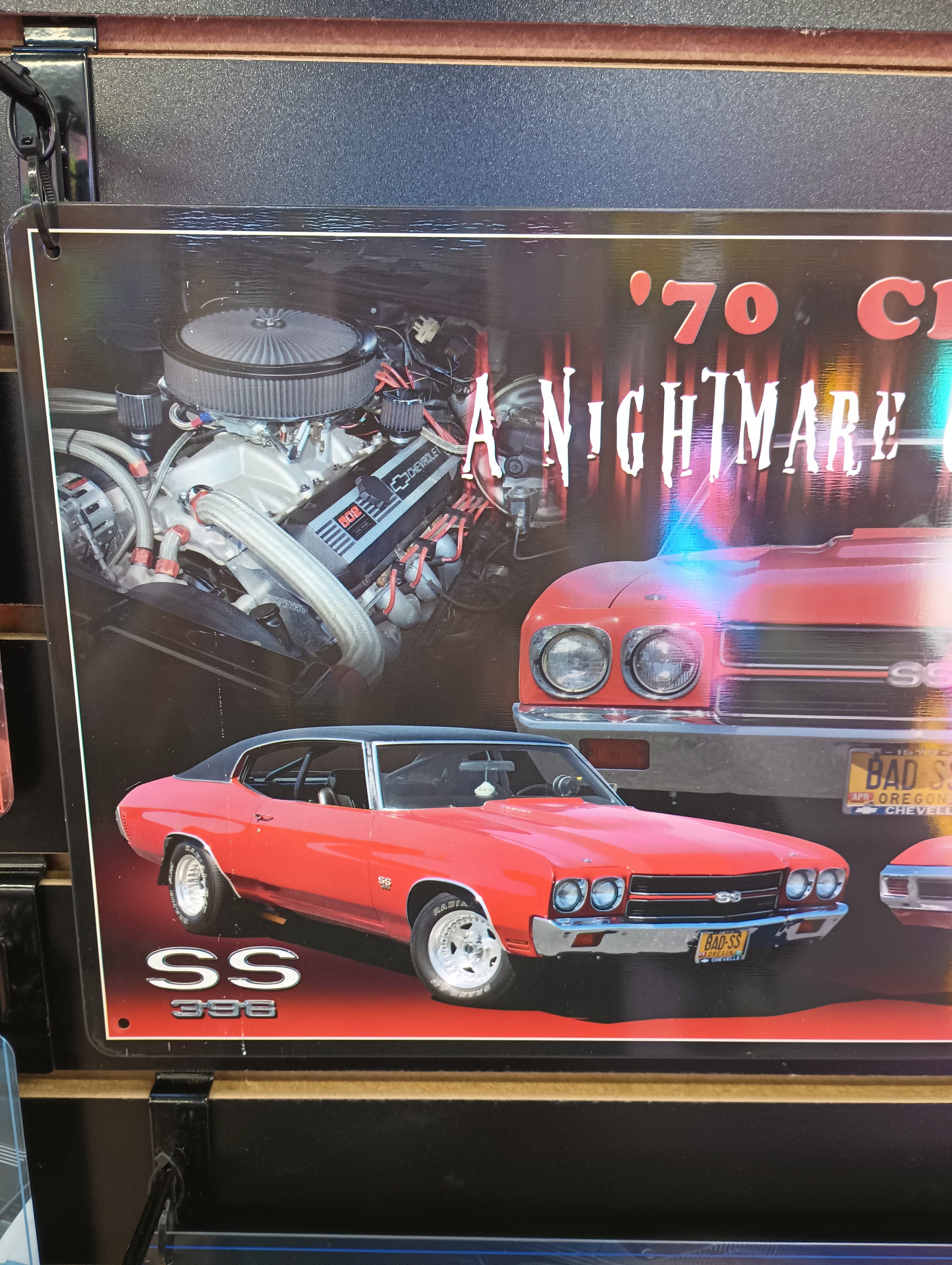1970 Chevelle Sign Chevrolet 70 Chevelle Metal Signs Garage Etsy