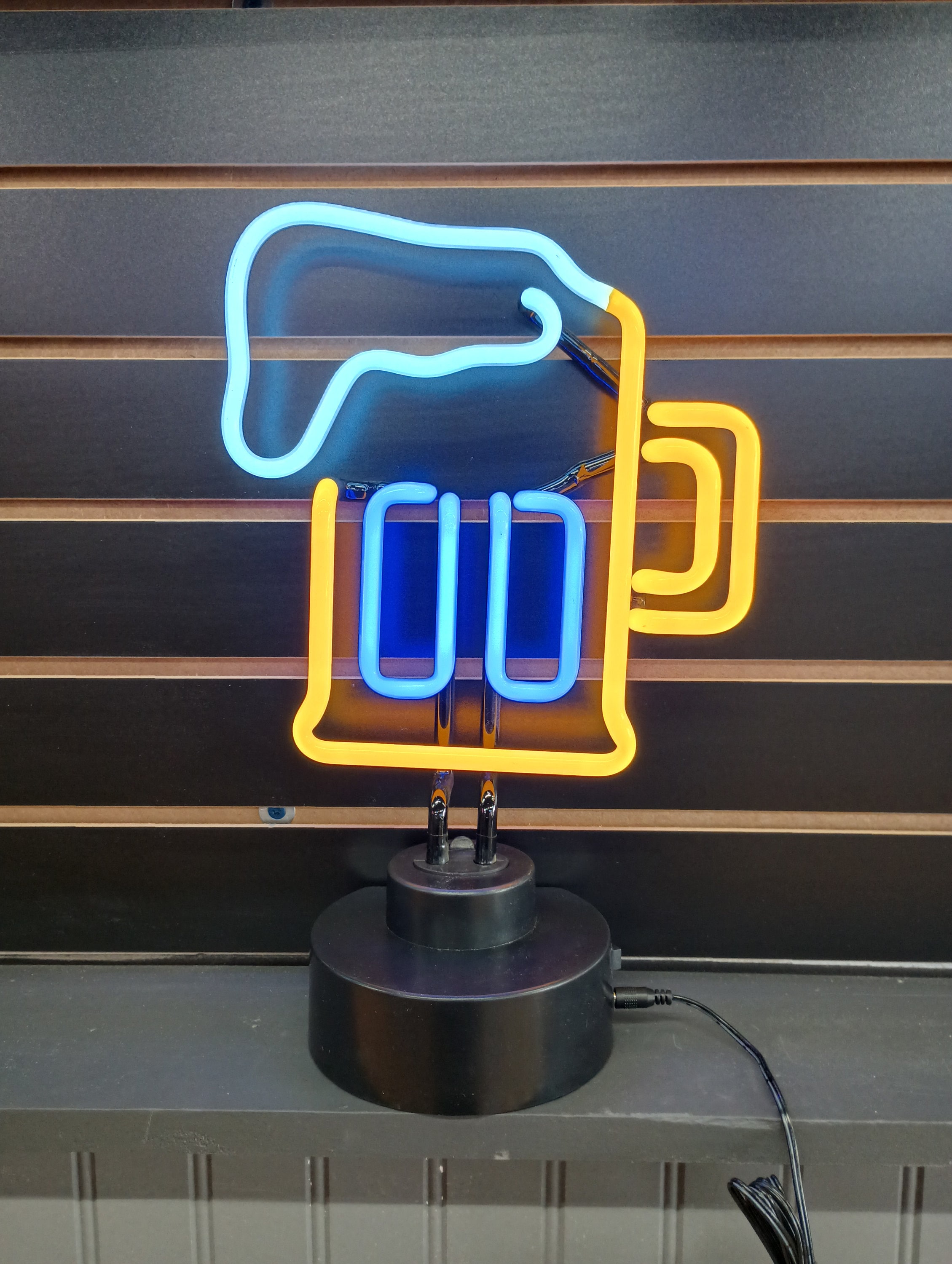 Beer Mug Neon Sign AUTHENTIC GLASS NEON Signs Home Bar Decor Etsy