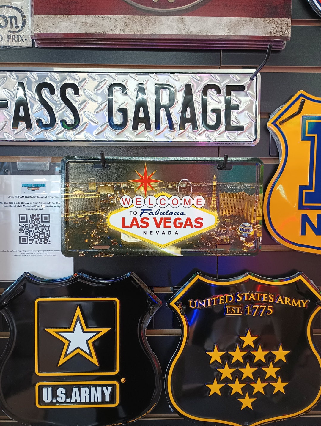 Las Vegas License Plate to Fabulous Las Vegas Sign Vanity Plate