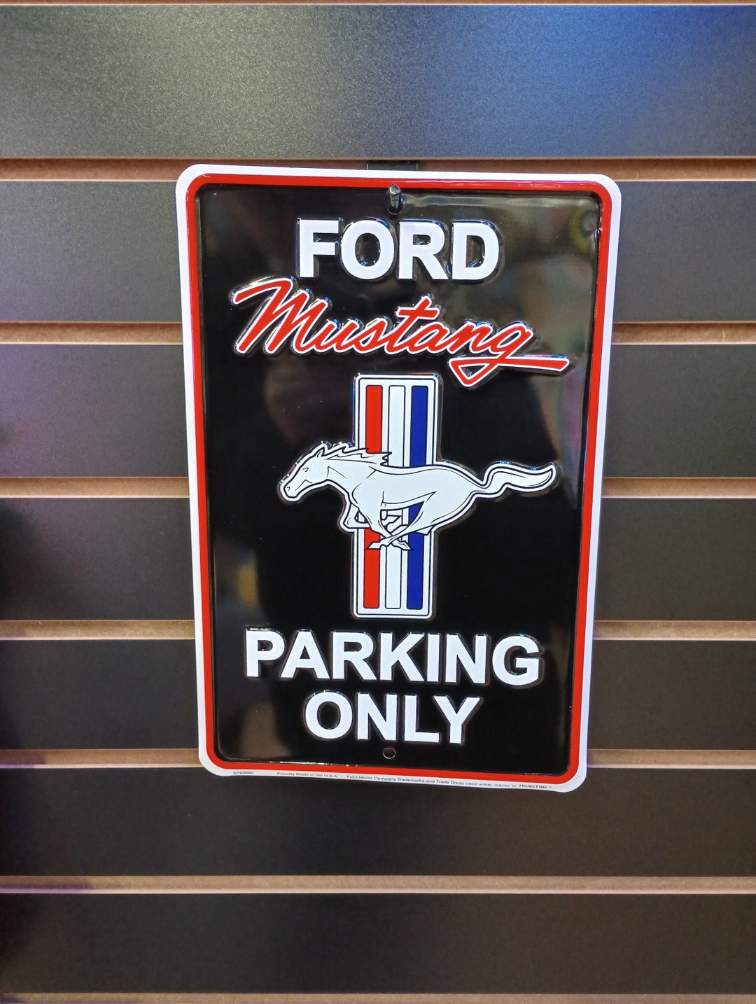Ford Mustang Sign Ford Signs for Garage Decor for Men Housewarming