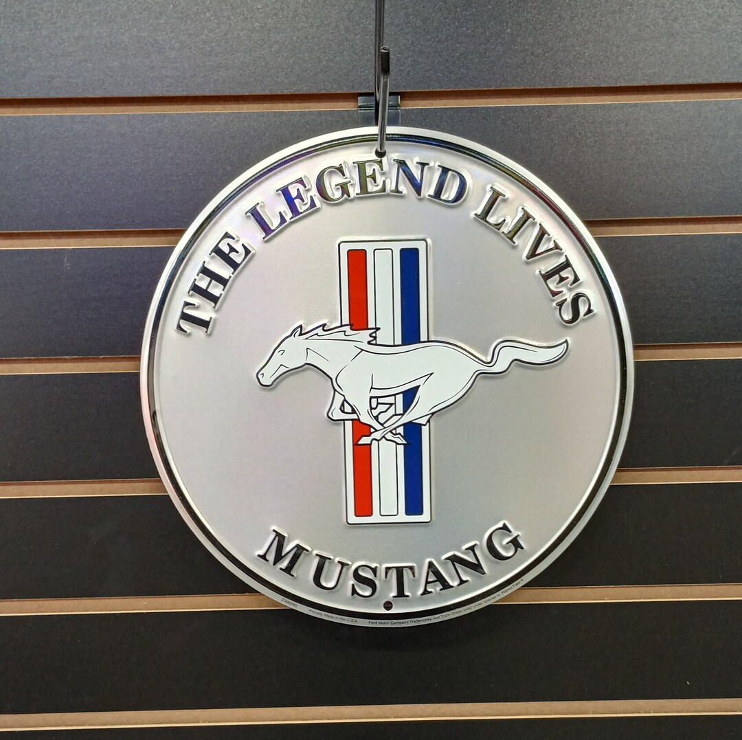 Ford Mustang Sign Ford Signs Mustang Signs for Garage Signs Etsy