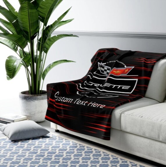 Corvette throw blanket hotsell