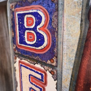 Beer Sign Home Bar Wall Decor Beer Bar Signs Garage Decor for Men Gifts ...