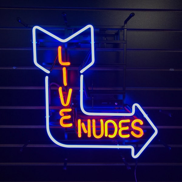 Turn Right Arrow Live Nudes Neon Signs main image 1